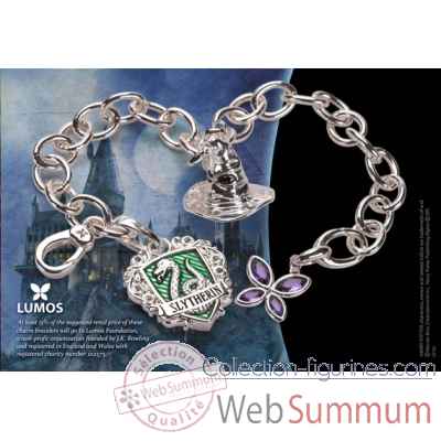 Bracelet charms - lumos serpentard - harry potter Noble Collection -NN7710