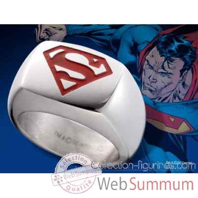 Chevaliere embleme superman rouge Noble Collection -NNXT8313