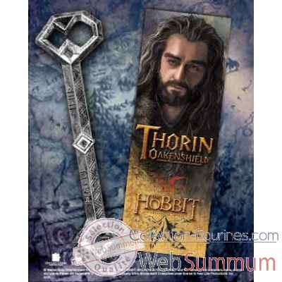 Cle de thorin - marque-pages et stylo Noble Collection -NN1216