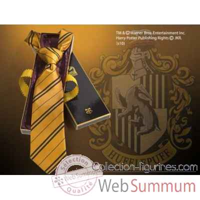 Cravate poufsouffle Noble Collection -NN7625