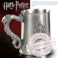 Harry potter mug etain gryffondor Noble Collection -nob07668