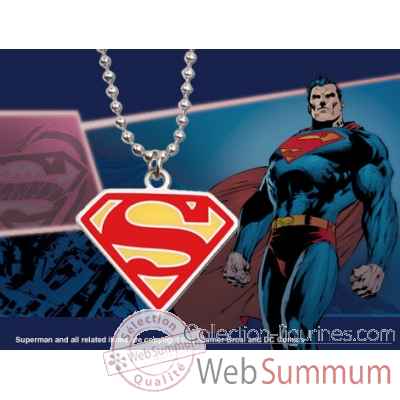 Pendentif embleme superman (rouge) Noble Collection -NNXT8322