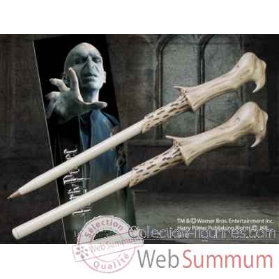 Stylo baguette & marque-page voldemort Noble Collection -NN8638