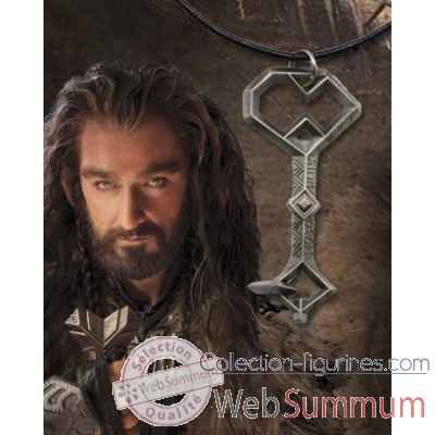 Thorin - pendentif cle cordon cuir Noble Collection -NN1211