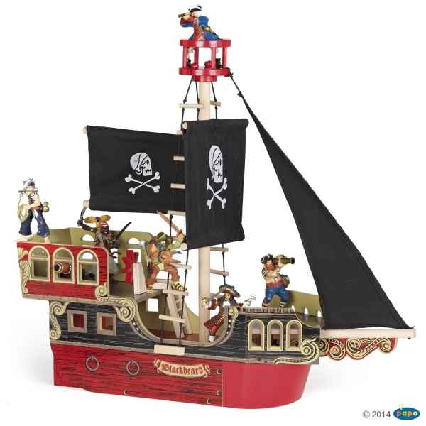 Figurine Bateau des pirates Papo -60250