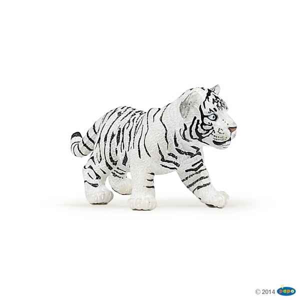 Figurine Bebe tigre blanc Papo -50048