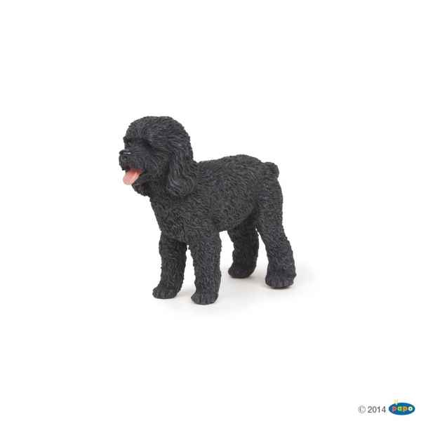 Figurine Caniche noir Papo -54025