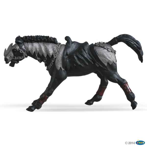 Figurine Cheval noir fantastique Papo -38902