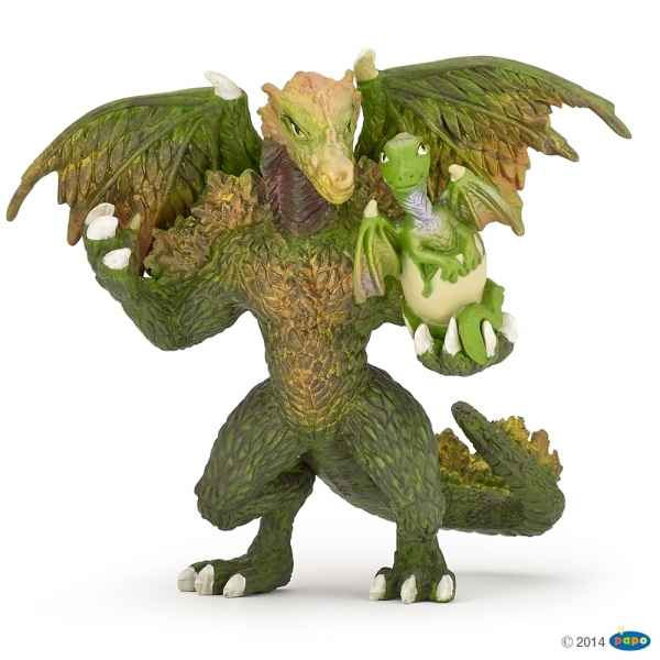 Figurine Dragon de la foret Papo -39089