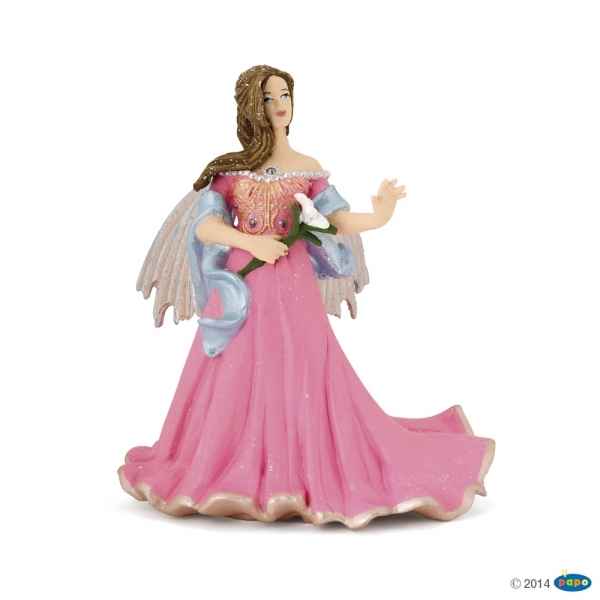 Figurine Elfe rose au lys Papo -38814