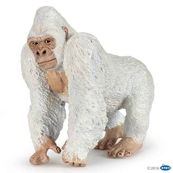 Figurine Gorille albinos Papo -50204