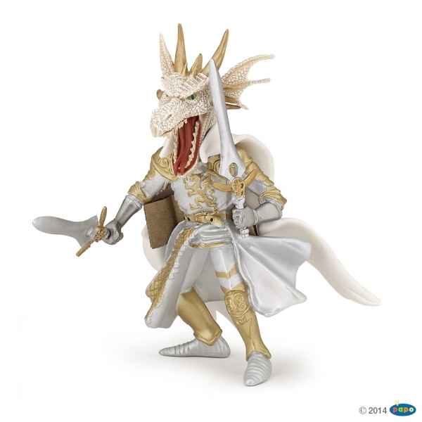 Figurine Homme dragon blanc Papo -36007