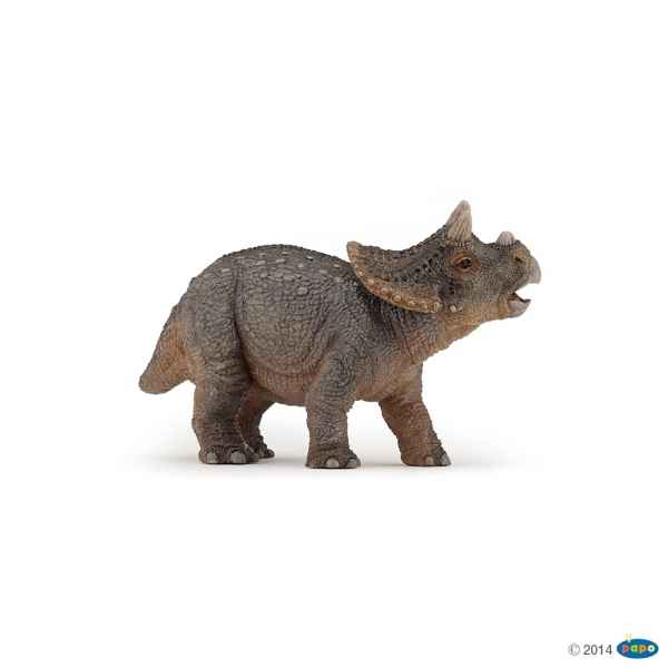 Figurine Jeune triceratops Papo -55036