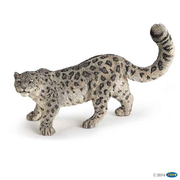 Figurine Leopard des neiges Papo -50160