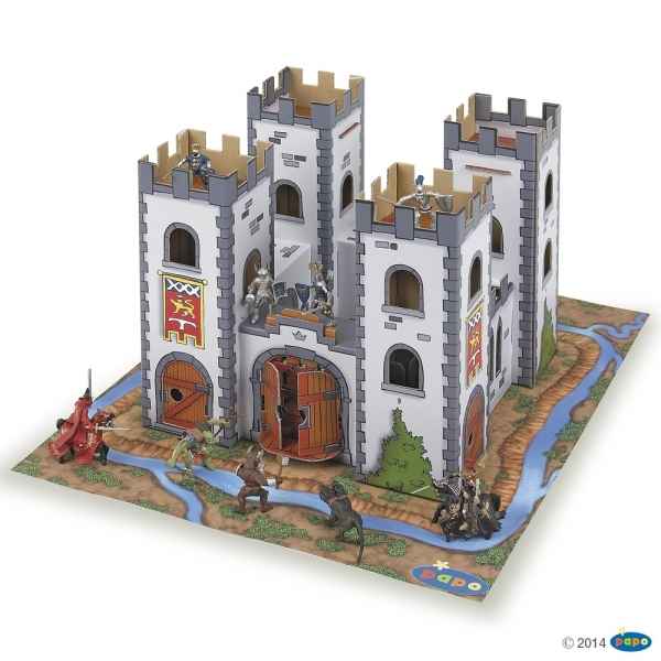 Figurine Mini chateau medieval (carton) Papo -33101