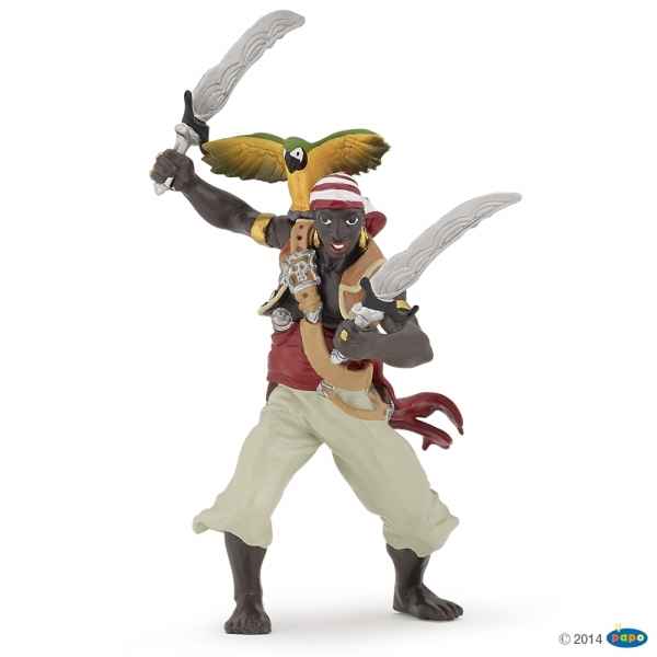 Figurine Pirate aux sabres Papo -39454