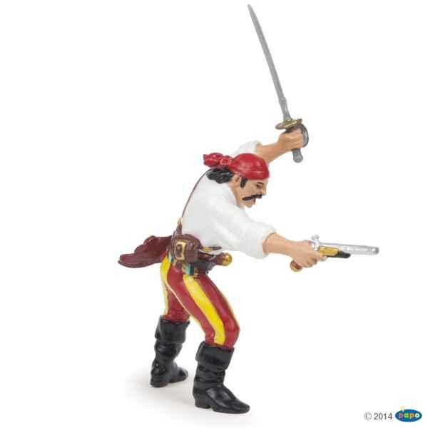 Figurine Pirate avec pistolet Papo -39423