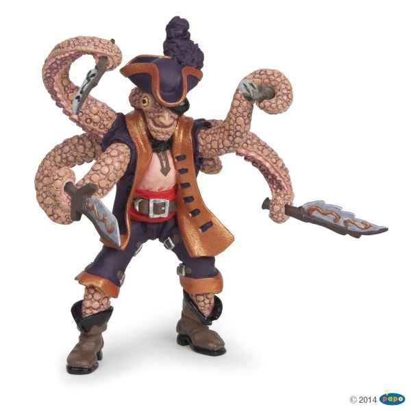Figurine Pirate mutant pieuvre Papo -39464