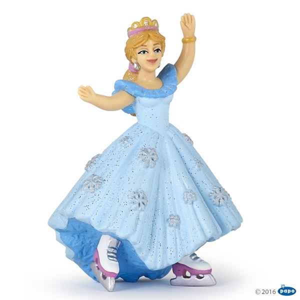 Figurine Princesse aux patins a glace Papo -39108