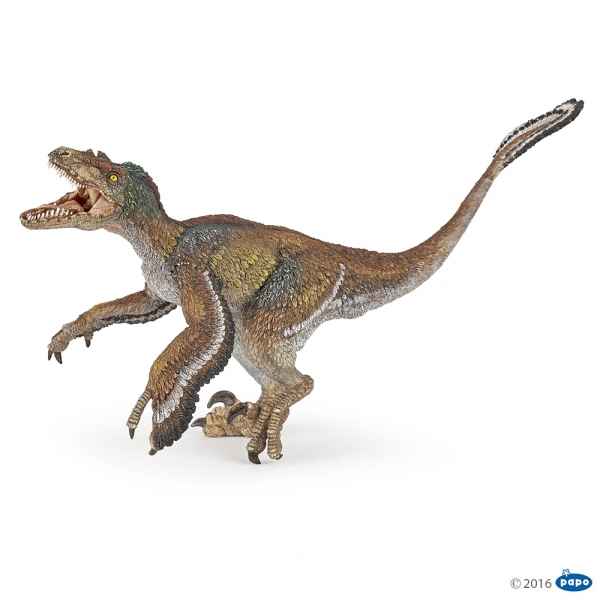 Figurine Velociraptor a plumes Papo -55055
