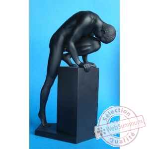 Figurine body talk -homme standing 22cm black  - bt27