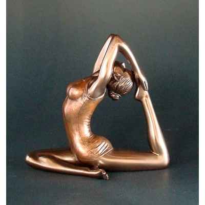 Figurine body talk - yoga eka pa da rajakapotasana  - wu74983