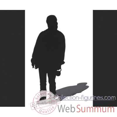 Figurine silhouette ombre femme debout -SF10