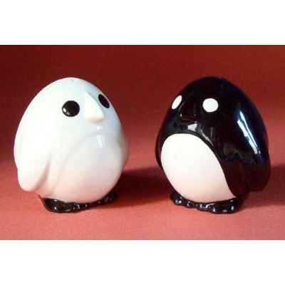 Figurine menagerie de table - pingouins  - spm01
