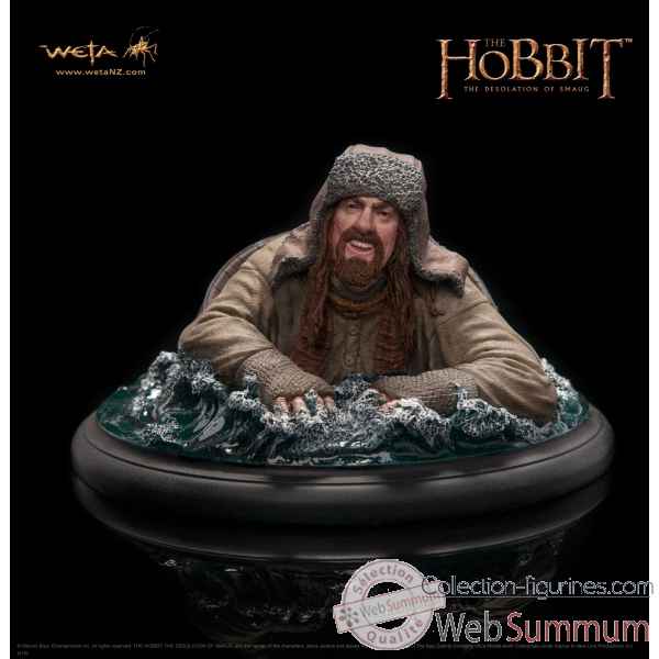 Le hobbit la desolation de smaug : mini statue bofur dans tonneau -WET870101287