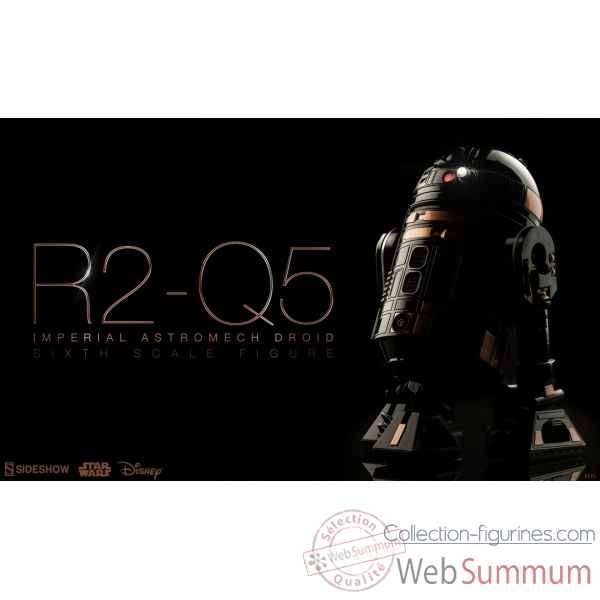 Star wars: figurine r2-q5 droide imperiale echelle 1/6 -SS100382