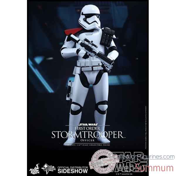 Star wars le reveil de la force: figurine stormtrooper premier ordre echelle 1/6 -SSHOT902603