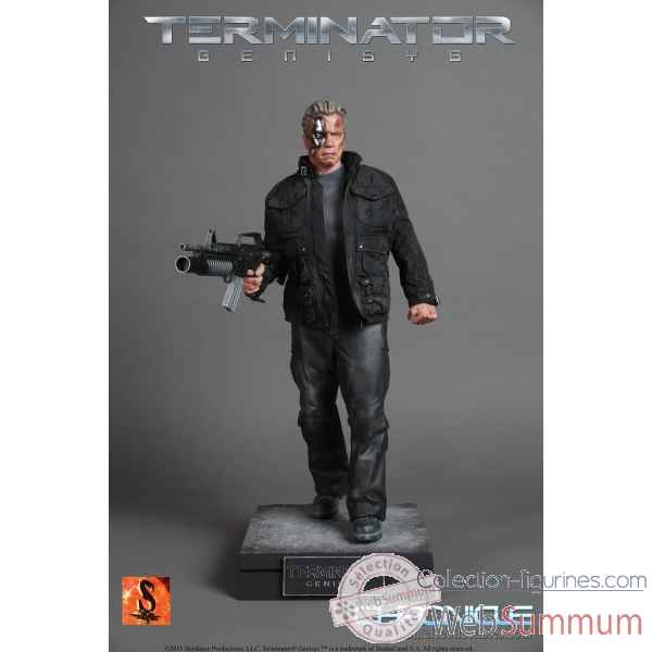 Terminator genisys: statue t-800 echelle 1:4 -TOY0023
