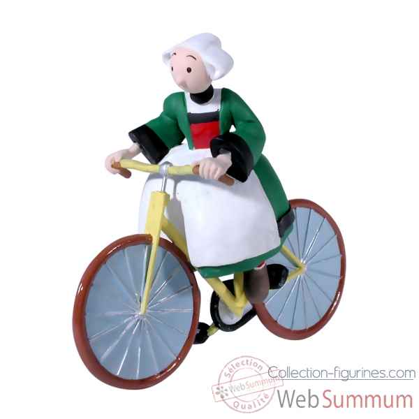 Collection becassine figurine becassine a bicyclette Figurine Plastoy 61016