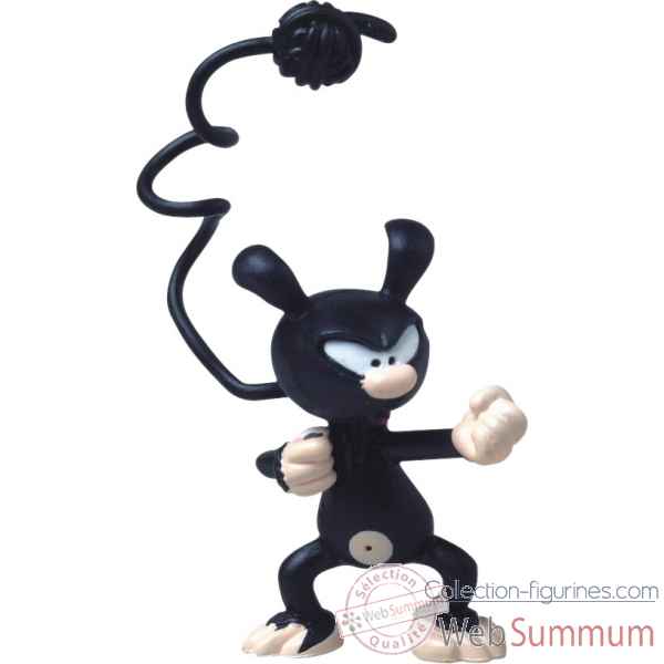 Figurine bobo bebe marsu noir  Plastoy 65025