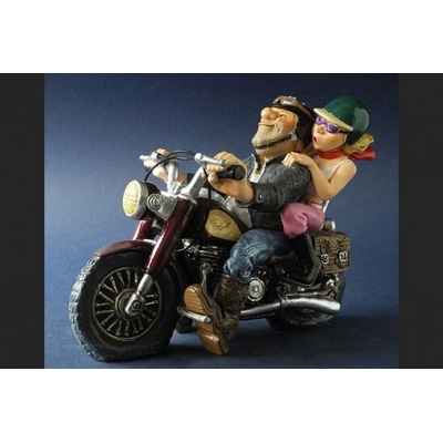 Statuette humour moto biker pm Profisti -PRO46