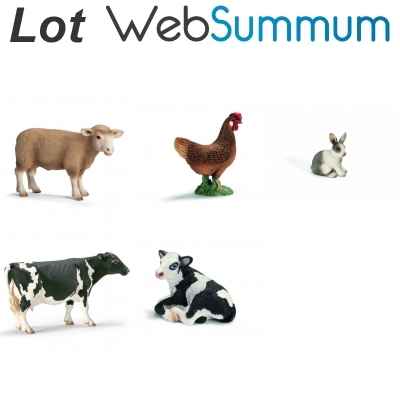 Promotion figurine animaux de la ferme Schleich -LWS-12