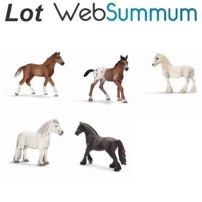 Promotion figurine diverse de cheval Schleich -LWS-7
