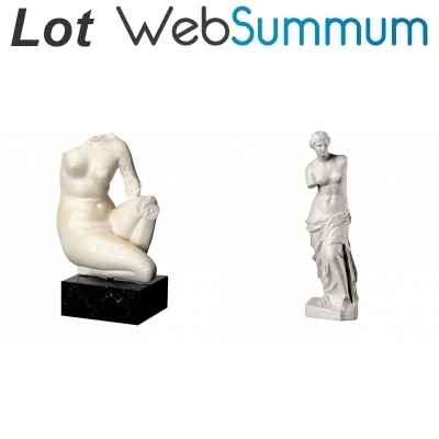 Promotion 2 statuettes Aphrodite -LWS-253