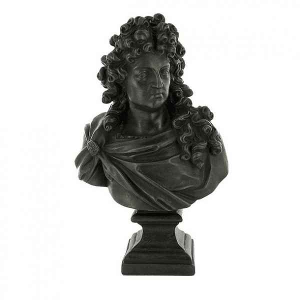 Reproduction statuette musee buste de louis xiv (girardon) art francais -RF006683