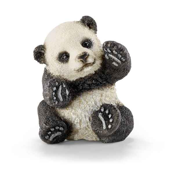 Bebe panda, jouant schleich -14734