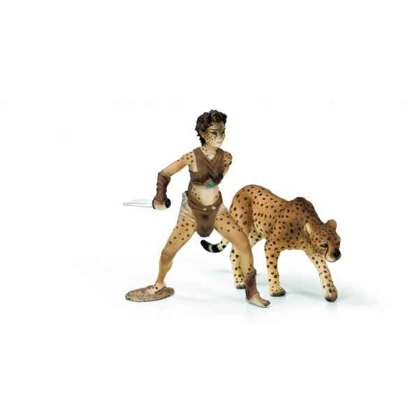 Figurine Liassa la femme guepard Elfes schleich 70442