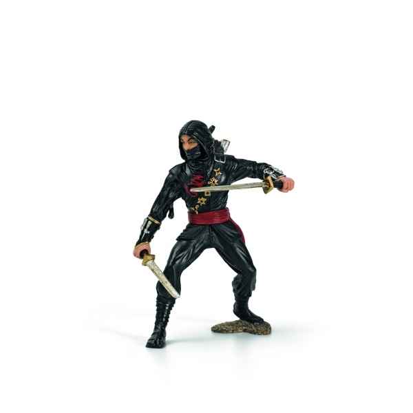 Figurine heros le mysterieux ninja schleich 70069