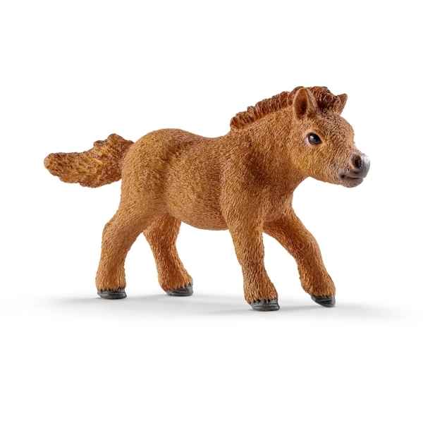 Mini poulain poney shetland schleich -13777