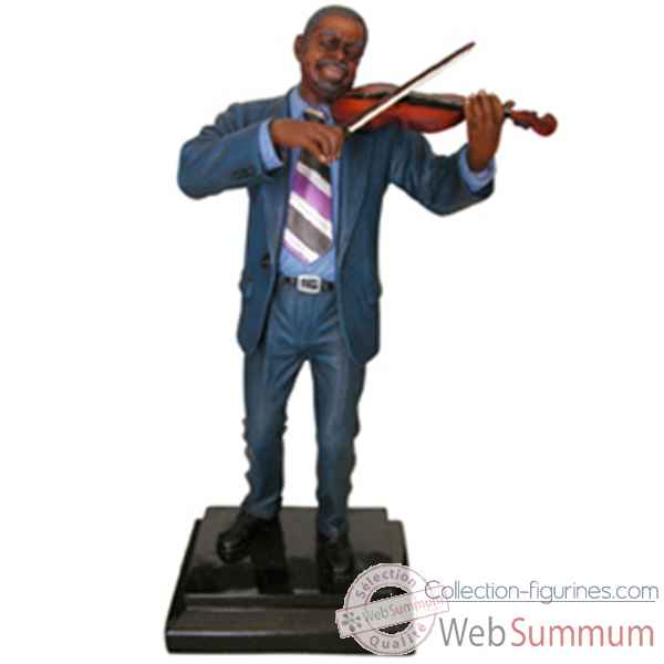 Figurine resine violon Statue Musicien -Y10ZP-535