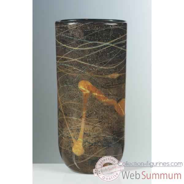 Vase ovale en verre Formia -V14538