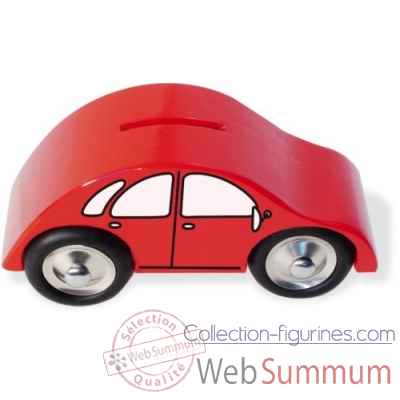 Tirelire voiture rouge vilac -5103R